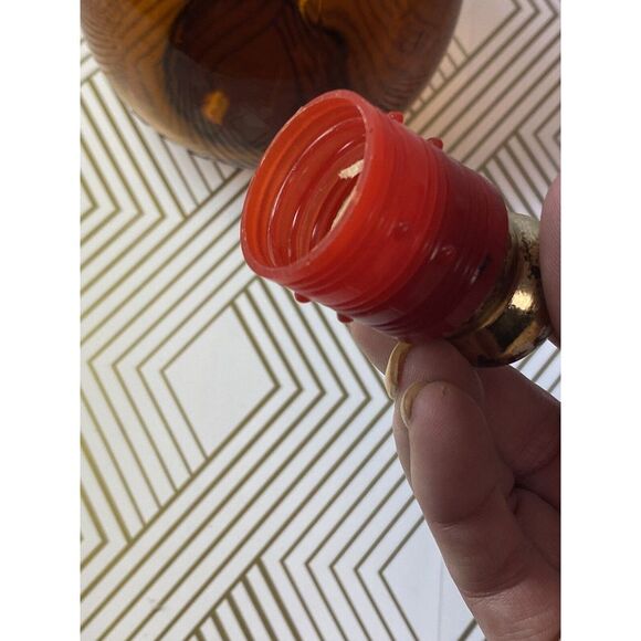 House of Koshu Vintage Japan Amber Genie Style‎ Round Liquor Bottle Bar Man cave - Picture 10 of 13